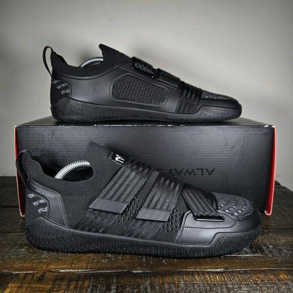 NEW TYR Dropzero Trainer Mens Size 9.5 Athletic Training Lifting Gym Shoes Black